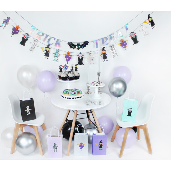 Trick or Treat Gift Bag Stickers - Favors - 3