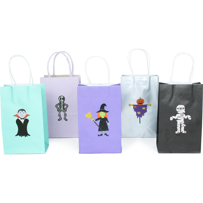 Trick or Treat Gift Bag Stickers - Favors - 4