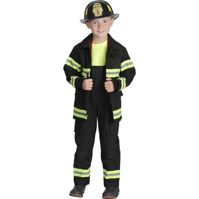 Jr. Firefighter Suit, Black