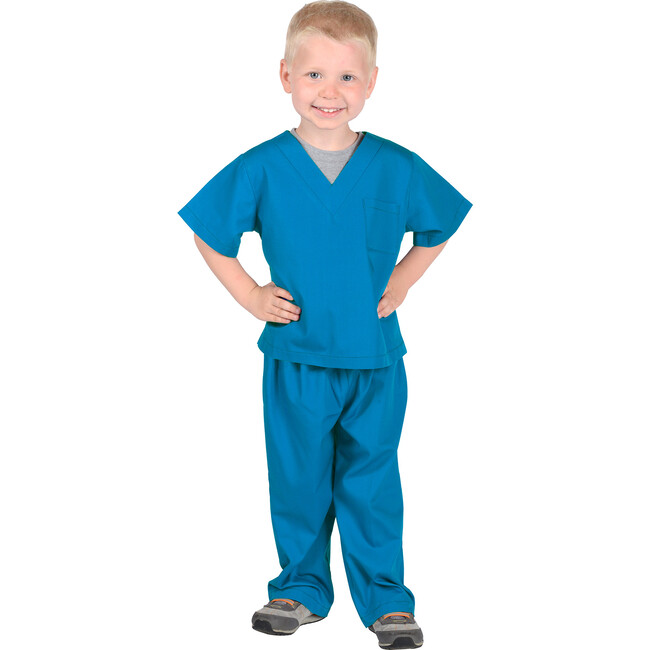 Jr. Doctor Scrubs, Blue - Costumes - 1