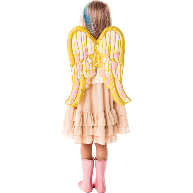 Cupid Wings, Gold & Pink - Costumes - 2
