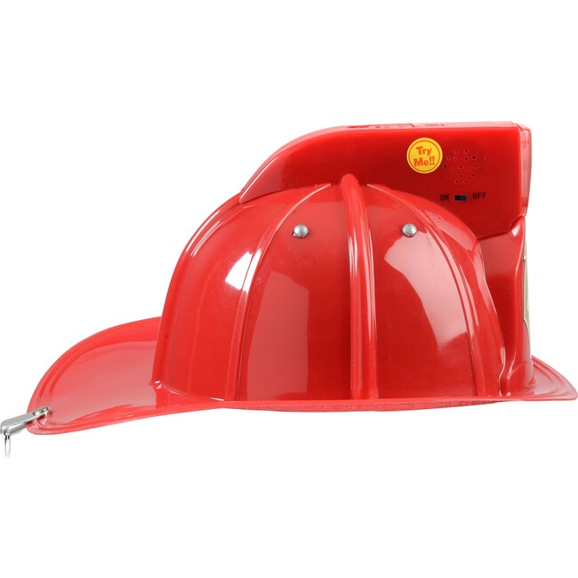 Jr. Fire Chief Helmet with Light & Sound - Costume Accessories - 5