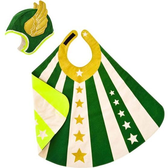 Flying Super Hero Set, Green
