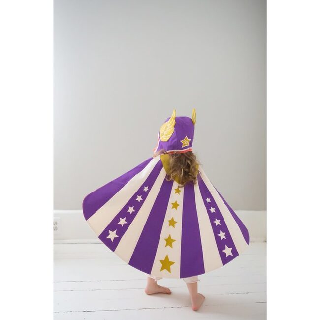 Flying Super Hero Hat, Purple