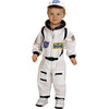 Jr. Astronaut Suit with Embroidered Cap, White - Costumes - 2