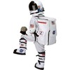 Jr. Astronaut Suit with Embroidered Cap, White - Costumes - 3 - thumbnail