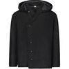 The Night Sky Coat, Black Wool - Wool Coats - 1 - thumbnail