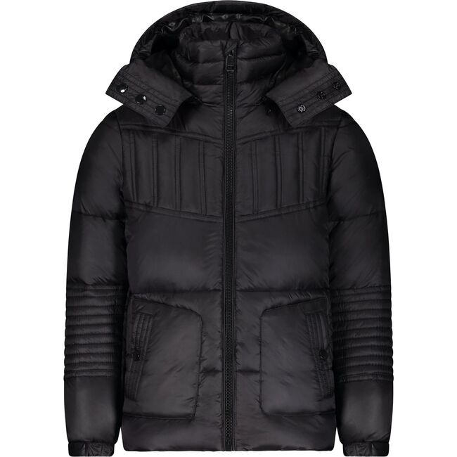 The Futurist Coat, Matt Black - Coats - 1