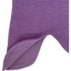 Knit Balaclava with Pom, Lilac - Hats - 2