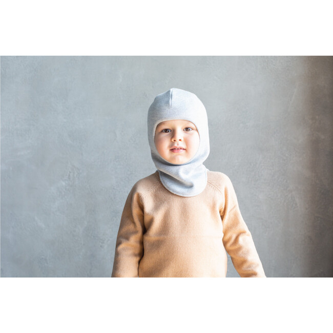 Knit Balaclava, Cool Grey - Hats - 3