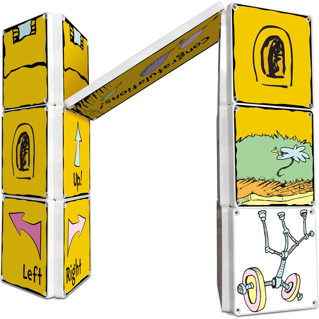 Dr. Seuss Oh The Places You'll Go Magna-Tiles Structure Set - Magnetic Tiles - 4