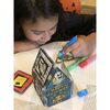 PaintOn Halloween Haunted House Magna-Tiles Structure Set - STEM Toys - 3 - thumbnail