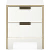 Juno Nightstand, White - Nightstands - 1 - thumbnail