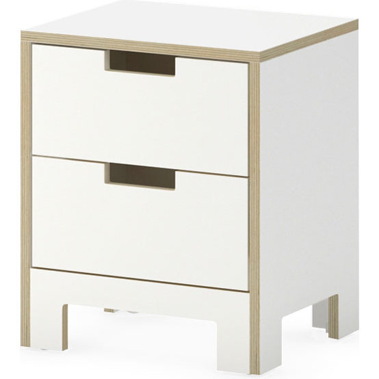 Juno Nightstand, White - Nightstands - 2