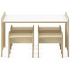 Juno Playtable And Stools Set, Natural - Play Tables - 4