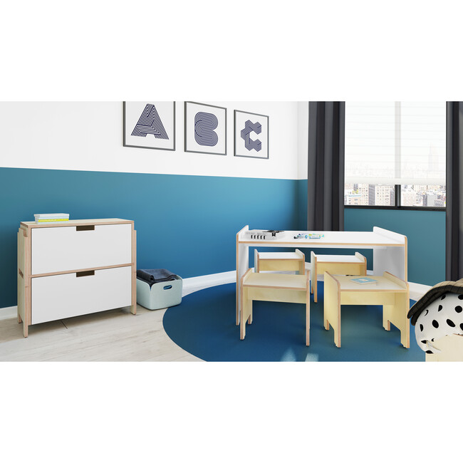 Juno Playtable, White - Play Tables - 2