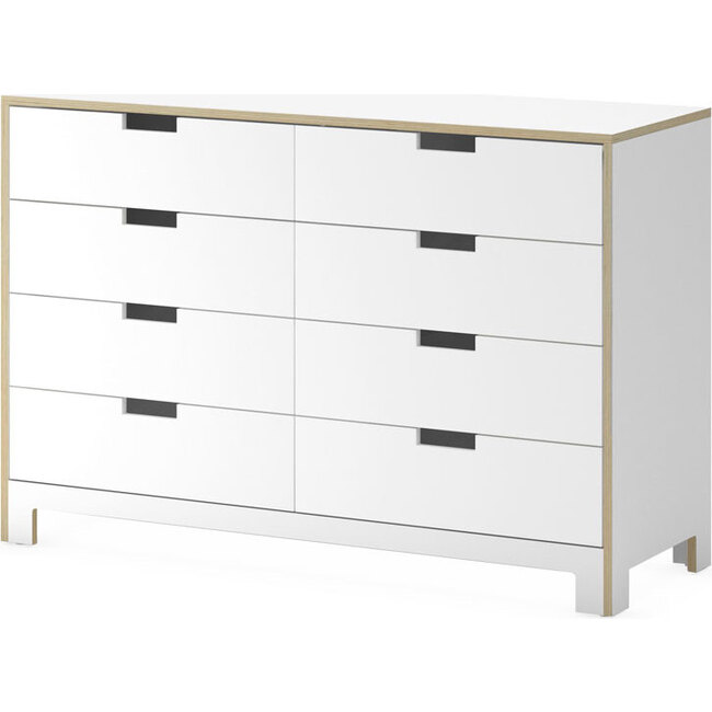 Juno Doublewide Dresser, White - Dressers - 2