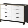 Juno Doublewide Dresser, Onyx - Dressers - 2