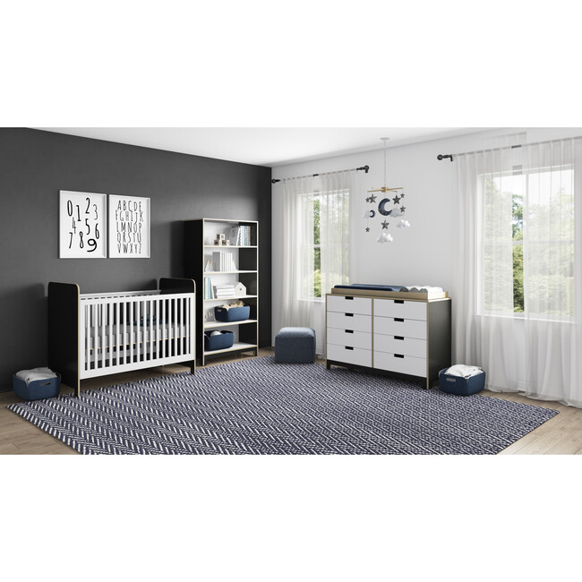 Juno Crib, Onyx - Cribs - 3