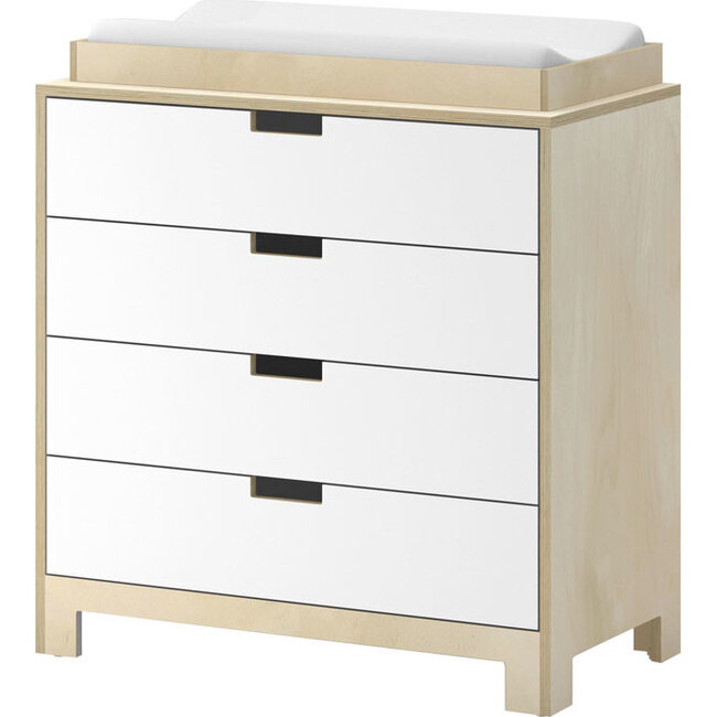 Juno 4 Drawer Changer, Natural - Changing Tables - 4
