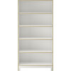 Juno Tall Bookcase, White - Bookcases - 1 - thumbnail