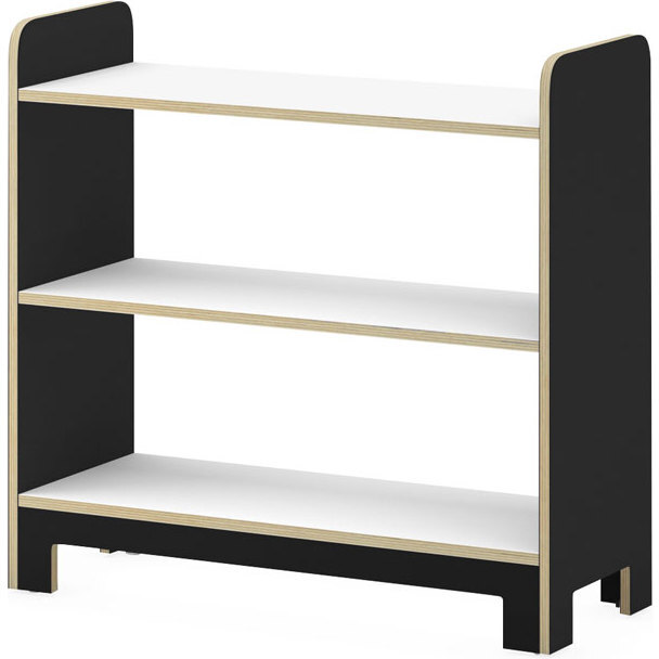 Juno Short Bookcase, Onyx