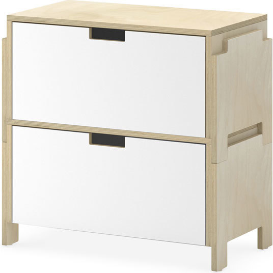 Juno Stacking Toy Storage, Natural - Storage - 5