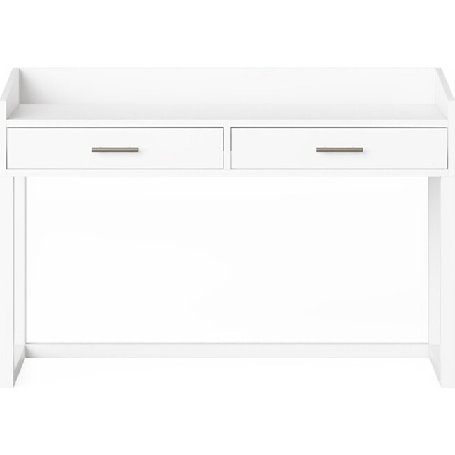 Indi Doublewide Desk, White - Desks - 1