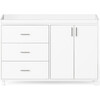Indi Doublewide Changer Dresser, White - Dressers - 1 - thumbnail
