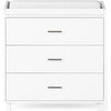 Indi 3 Drawer Changer Dresser, White - Changing Tables - 2 - thumbnail