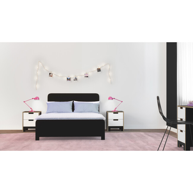 Juno Doublewide Desk, Onyx - Desks - 5