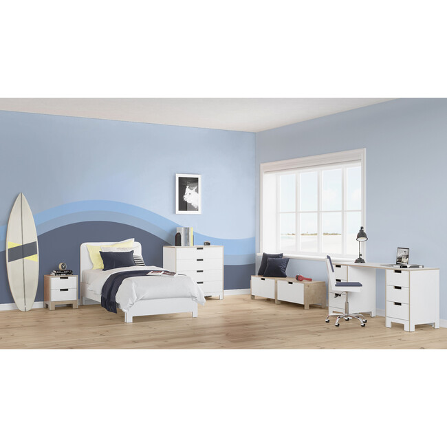 Juno Bed, White - Beds - 2