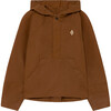 Lion Kids Jacket, Brown Logo - Jackets - 1 - thumbnail