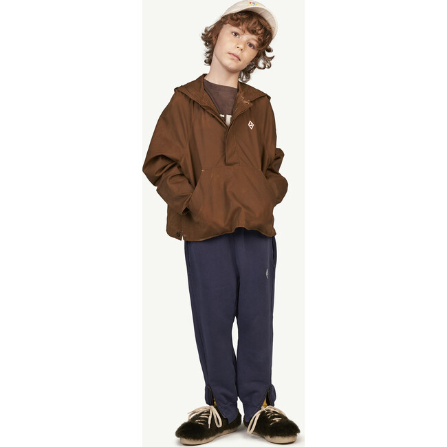 Lion Kids Jacket, Brown Logo - Jackets - 2