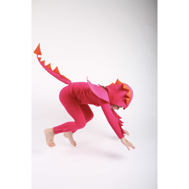 Dragon Accessory Set, Hot Pink/Orange - Costumes - 3