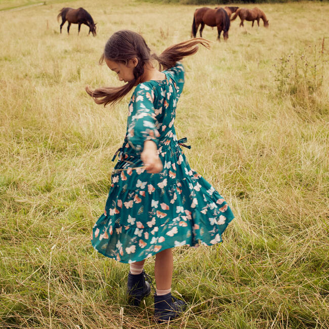 Heidi Dress, Mediterranea Butterflies