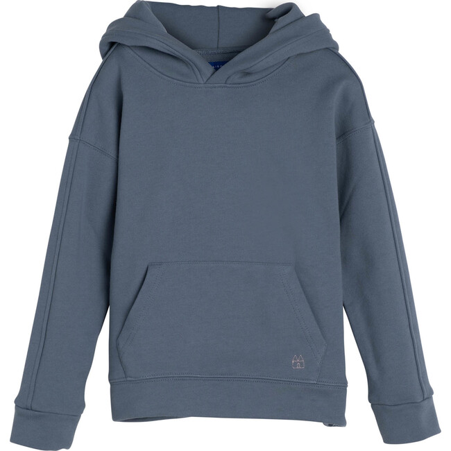 Ash Hoodie, Blue - Sweatshirts - 1