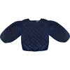 Cocoon-Y Blouse,  Late Afternoon Blue - Blouses - 1 - thumbnail