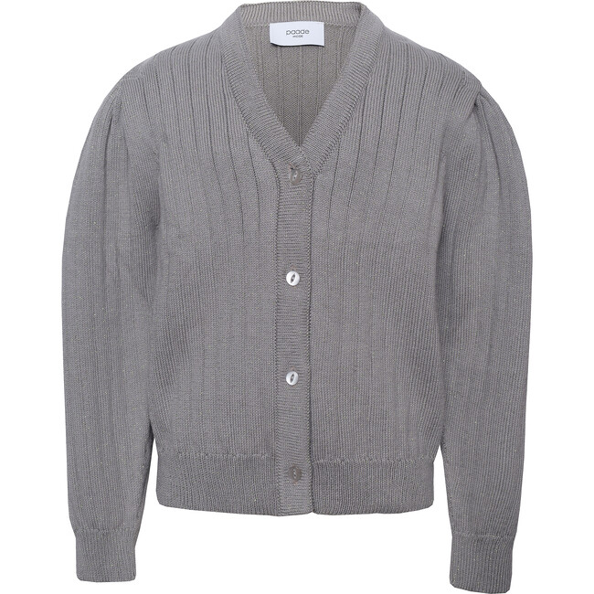 Seamless Cardigan Metallic, Mint - Cardigans - 1