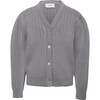 Seamless Cardigan Metallic, Mint - Cardigans - 1 - thumbnail