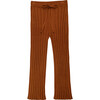 Pants Metallic, Brown - Pants - 1 - thumbnail