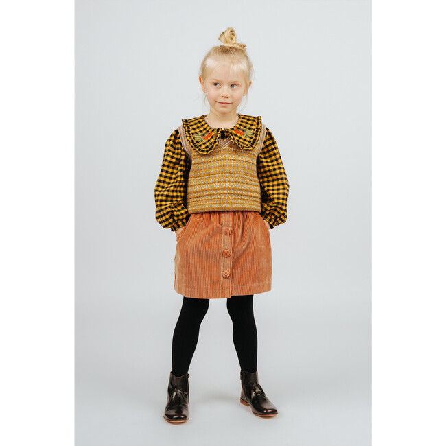 Skirt Persimmon, Orange - Skirts - 3