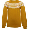 Seamless Knit Sweater, Yellow - Sweaters - 1 - thumbnail