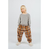 Velvet Logo Sweatshirt, Grey - Sweatshirts - 2
