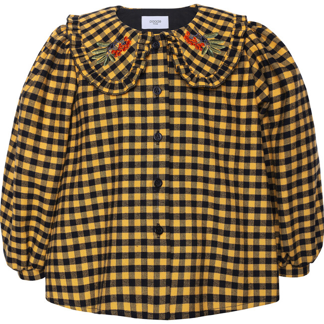 Blouse Rowan, Yellow - Blouses - 1