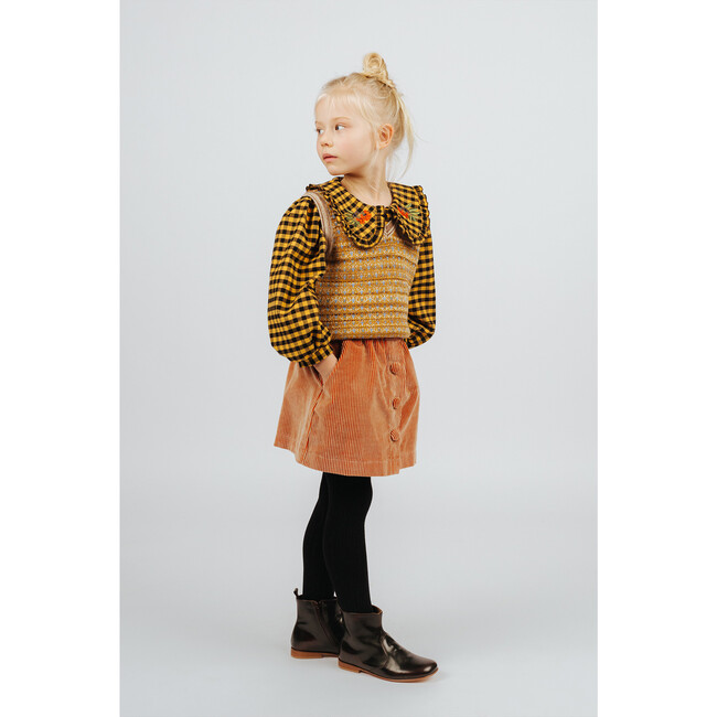 Blouse Rowan, Yellow - Blouses - 2