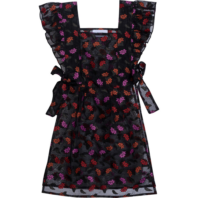 Apron Wildrose, Black - Dresses - 1