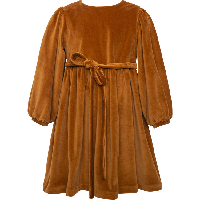 Velvet Dress, Brown
