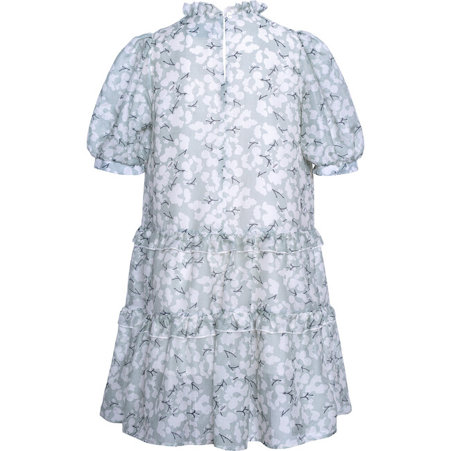 Chiffon Maxi Dress Snowberry, Mint - Dresses - 3