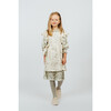 Apron Mistletoe, White - Dresses - 2
